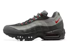 chaussure nike air max 95 gris rouge
